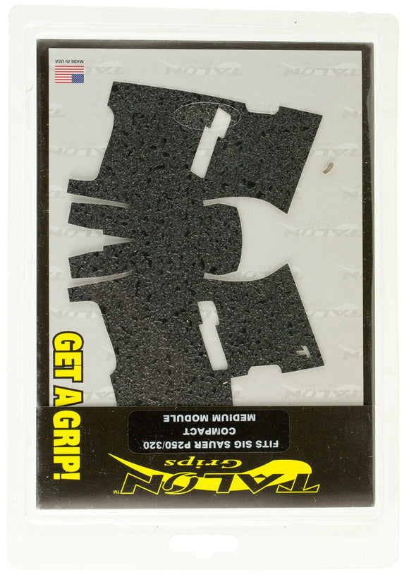 Talon Grips 001R Adhesive Grip  Sig P250/P320 Textured Black Rubber