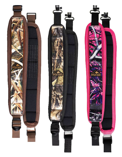 Butler Creek 190024 Comfort Stretch Sling 2.50 W x 44 L Adjustable Mossy Oak Shadow Grass Blades Neoprene for Shotgun