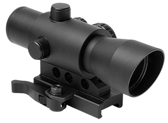 NCStar DMRK132A Mark III 1x 32mm 3 MOA Illuminated 4 Pattern Red/Green/Blue CR2032 Lithium Black Anodized