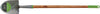 Ames Long Handle Round Point Floral Shovel (52.875″ height × 6″ width × 2″ depth)
