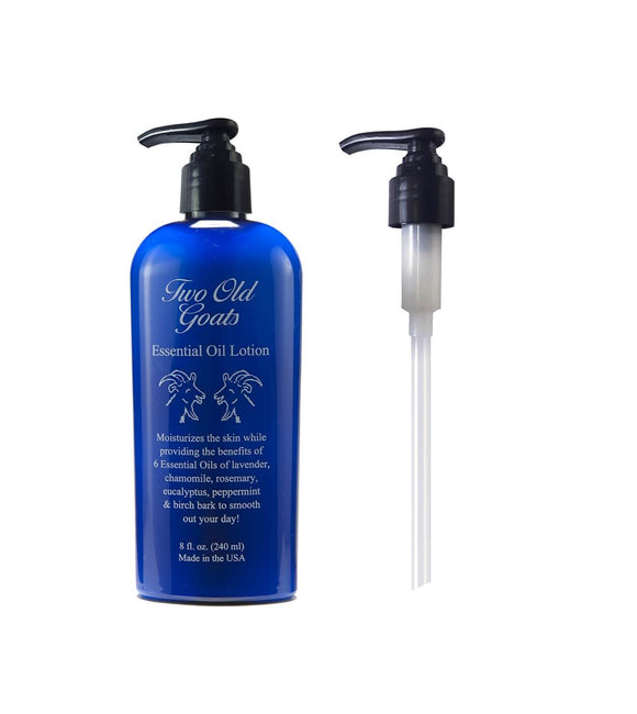 Two Old Goats ESSENTIAL OIL LOTION PUMP (8 oz)