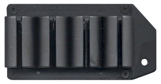 TacStar 1081168 SideSaddle  Rem 870, 1100, 1187 12 Gauge 4 Black Polymer w/Aluminum Mounting Plate