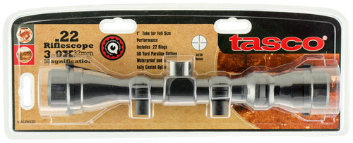 Tasco MAG39X32D 22 3-9x 32mm Obj 17.75-6 ft @ 100 yds FOV 1 Tube Black Matte Finish 30/30