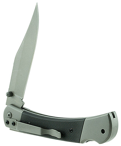 Ka-Bar 3189 Hunter  3.88 Clip Point Plain 5Cr15 Stainless Steel G10 Black Handle Folding