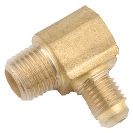 Flare Elbow, Lead-Free Brass, 1/4 Flare x 1/4-In. MPT