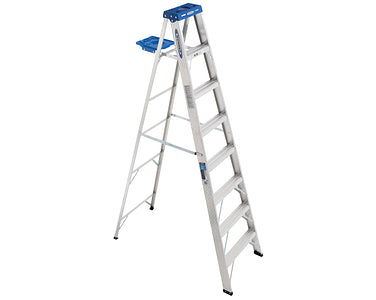 Werner 8ft Type I Aluminum Step Ladder 368 (8 ft.)