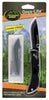 Outdoor Edge OX30C Onyx-Lite  3 Drop Point Plain Polymer Black Handle Folding w/ 3 Blades