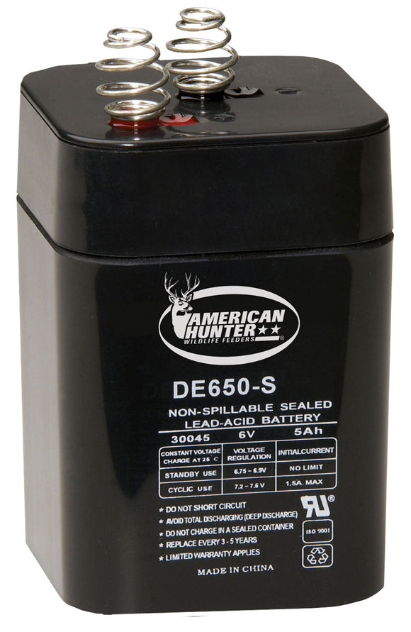 American Hunter DE30053 HR Rechargeable Battery 6V 5 mAh