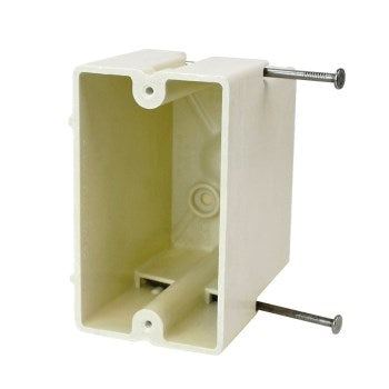 Allied Moulded Prods 1098=N Single Gang Electrical Box