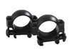 Traditions A791DS Scope Rings  Weaver 1 Medium Black Matte