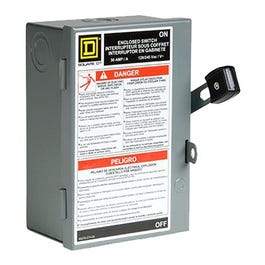 30-Amp Light-Duty 2-Plug Safety Switch