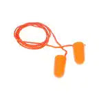 3M™ Foam Earplugs 1110, Corded (Orange)