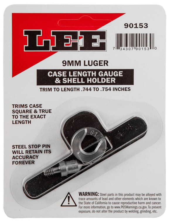 Lee 90153 Case Length Gauge 9mm Luger