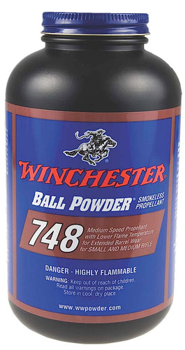 Winchester Powder 7481 Ball Powder 748 Rifle 1 lb