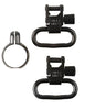 Uncle Mikes 13312 Rifle Swivels Full Band1.25 Lever Black Winchester, Marlin