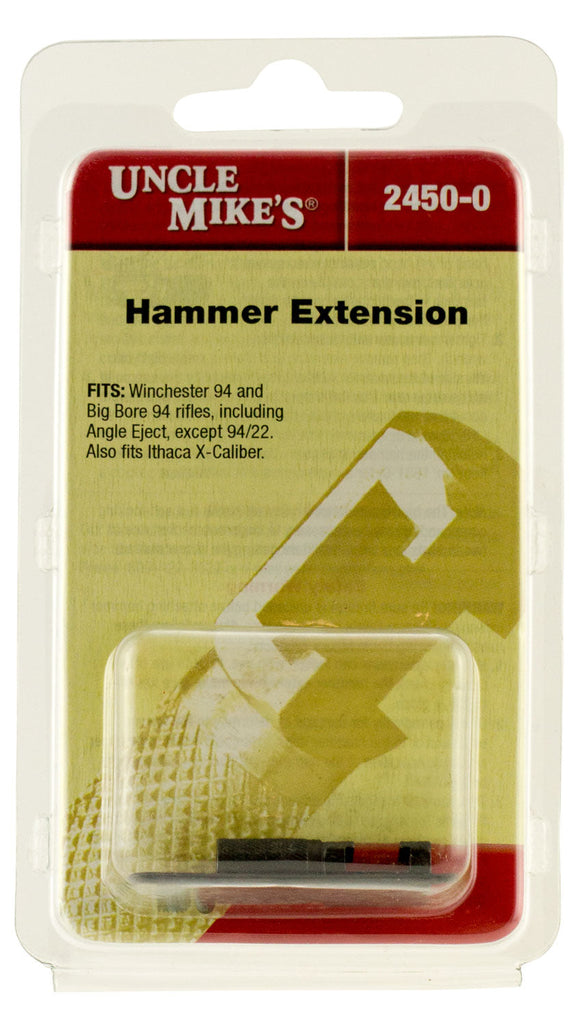 Uncle Mikes 2456 Hammer Extension H&R/New England, Ruger Blackhawk Black Steel