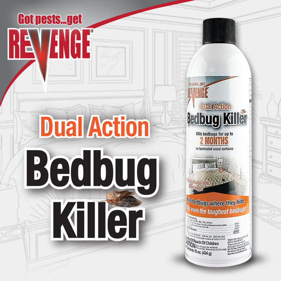 Bonide REVENGE® Dual-Action Bedbug Aerosol (15 oz)