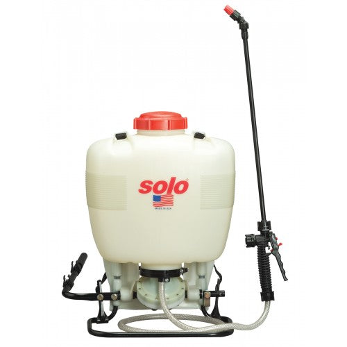 Solo 475-B Backpack Sprayer, 4 Gallon, Diaphragm - Bleach Resistant (4 Gallon)