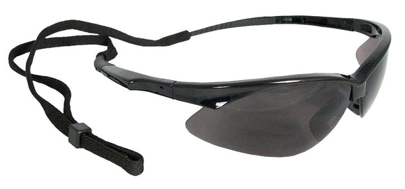 Radians OB120CS Outback Shooting Glasses Anti-Fog Smoke Gray Lens w/Black Frame