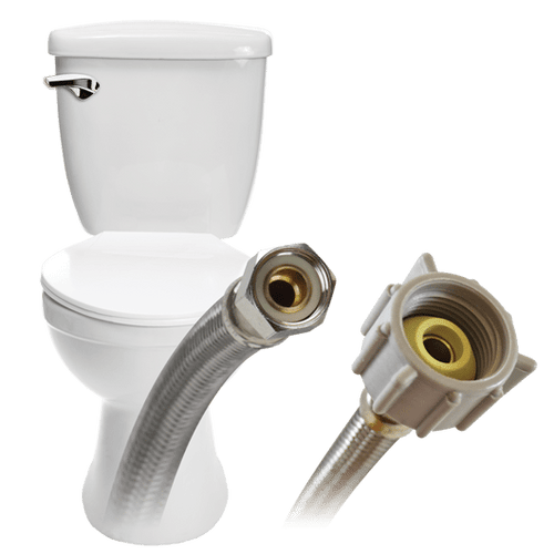 Fluidmaster Toilet Water Supply Connector 3/8 x 7/8 x 12 (3/8 x 7/8 x 12)