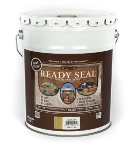 Ready Seal Exterior Wood Stain and Sealer - Light Oak , 5 Gallon (5 Gallon, Light Oak)