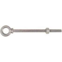 Forged Eye Bolt, Galvanized, 3/8 x 6-In.