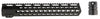 Aim Sports MTK13H308 AR Rifle Keymod Handguard 6061-T6 Aluminum Black Hard Coat Anodized 13.5