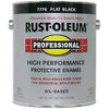 Professional Enamel, Flat Black, 400-VOC., 1-Gallon