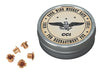 CCI 301 Four Wing Musket Caps Black Powder Brass 1000 Per Box, 5 Per Case