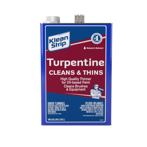 Klean Strip Turpentine Gum Spirit Cleans & Thins Art Paints 1 Gallon (1 Gallon)