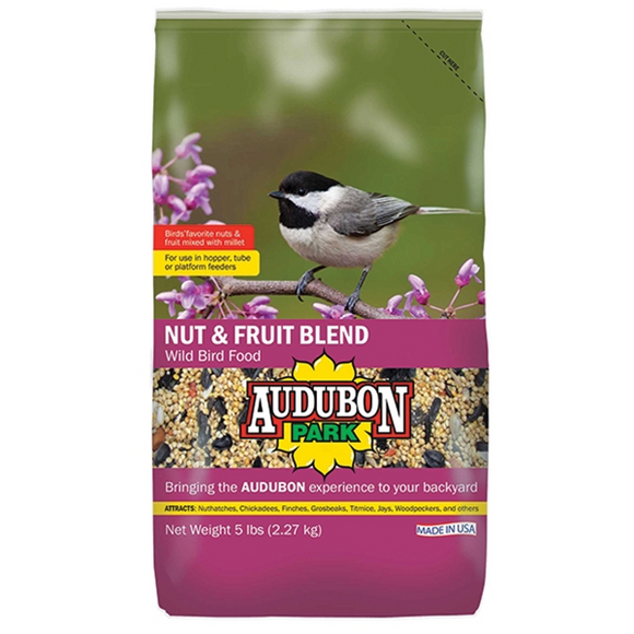 AUDUBON PARK NUT & FRUIT BLEND WILD BIRD FOOD (5 lbs)