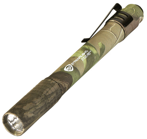 Streamlight 66124 Buckmasters Stylus Pro  5 Lumens Green LED Aluminum Realtree Hardwoods Green HD AAA