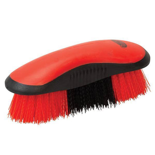 Weaver Leather Dandy Brush (3-1/4 W x 8 L, Red/Black)