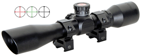 Truglo TG8504BT Tru-Brite Xtreme Compact Tactical 4x 32mm Obj 20.79 ft @ 100yds FOV 1