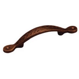 3-In. Bronze Leaf Cabinet Pull