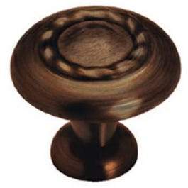 1.25-In. Bronze Rope Cabinet Knob