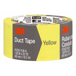 Duct Tape, Yellow, 1.88 x 20-Yd.