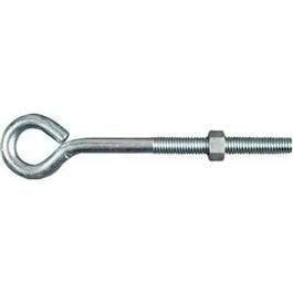 Eye Bolt, Zinc, 1/2 x 8-In.