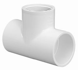 Lasco Fittings ½ Slip x Slip x FPT Sch40 Tee (½)