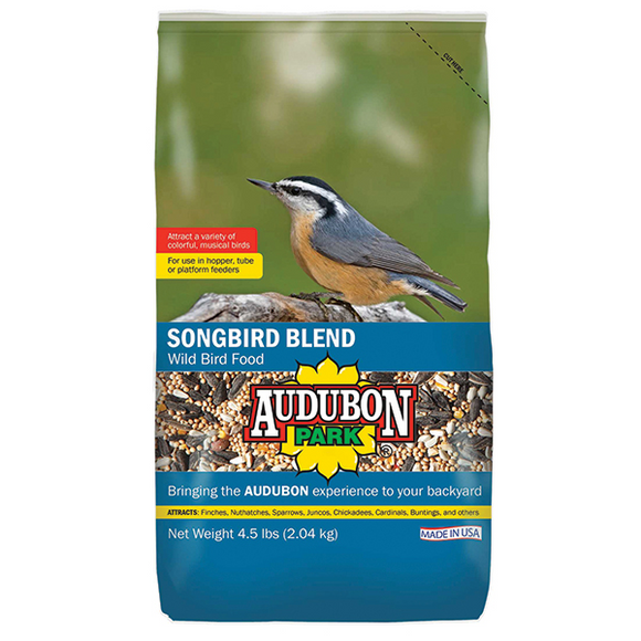 AUDUBON PARK SONGBIRD BLEND WILD BIRD FOOD (4.5 lbs)