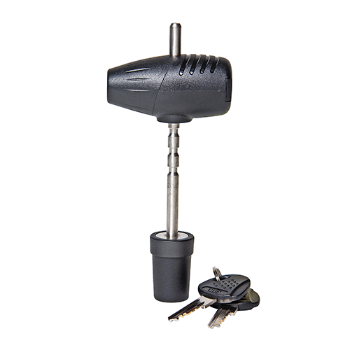 REESE Towpower Trailer Coupler Lock, Adjustable, 360 Degree Head 0.56 lb. (0.56 lb.)