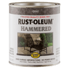 Rust-Oleum® Stops Rust® Hammered Gray (Quart, Silver)