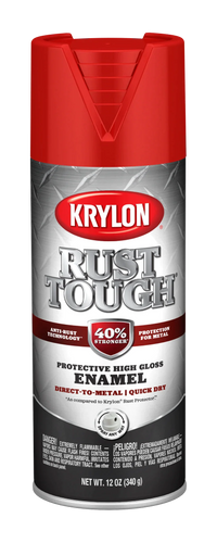 Krylon® Rust Tough® with Anti-Rust Technology Enamel Almond Rust 12 oz. (12 oz., Almond Rust)
