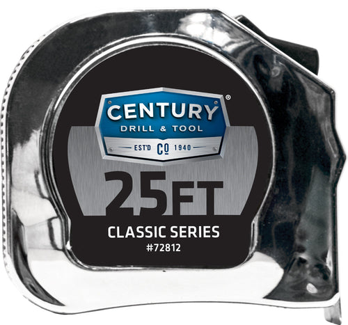 Century Drill And Tool 25ft. Classic Series Tape Measure (25' X 1)