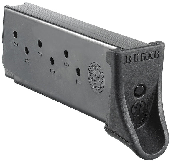 Ruger 90363 EC9S/LC9S.  9mm Luger Ruger 7rd Blued Extended Floorplate