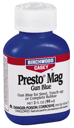 Birchwood Casey 13525 Presto Mag Liquid Gun Blue 3 oz Jar