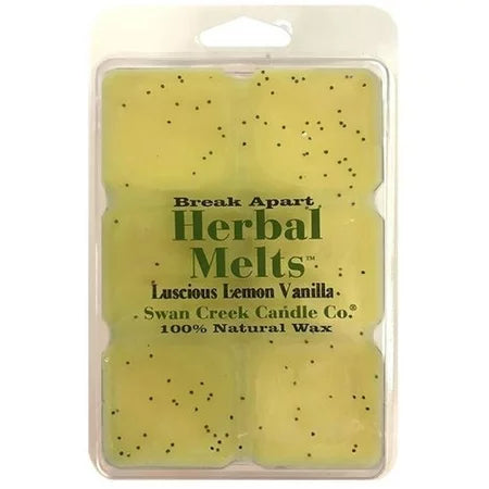 Swan Creek Candle Break-Apart Drizzle Melt Luscious Lemon Vanilla (5.25 oz)