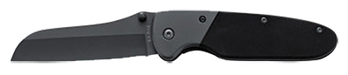 Ka-Bar 3078 Komodo G10 3.50 Sheepsfoot Plain 5Cr15 Stainless Steel G10 Black Handle Folding