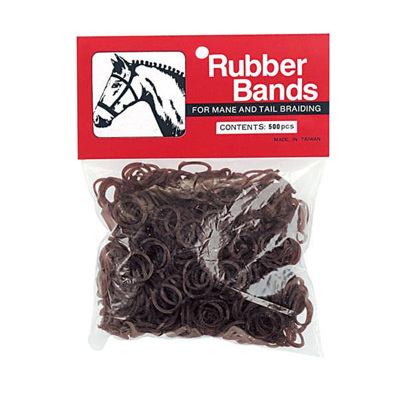Weaver Leather Rubber Bands Brown (Brown)