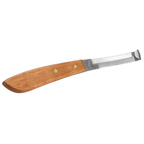 Weaver Leather Left-Handed Hoof Knife With Wooden Handle (8)